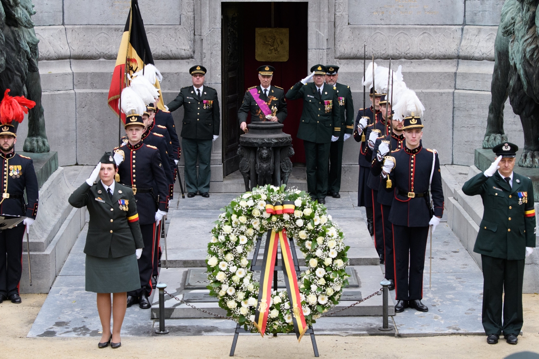 Koning Filip herdenkt Wapenstilstand in Brussel - De Standaard
