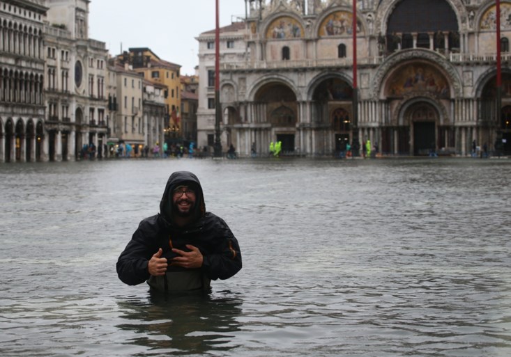 Venetië getroffen door hoogste waterpeil in 53 jaar