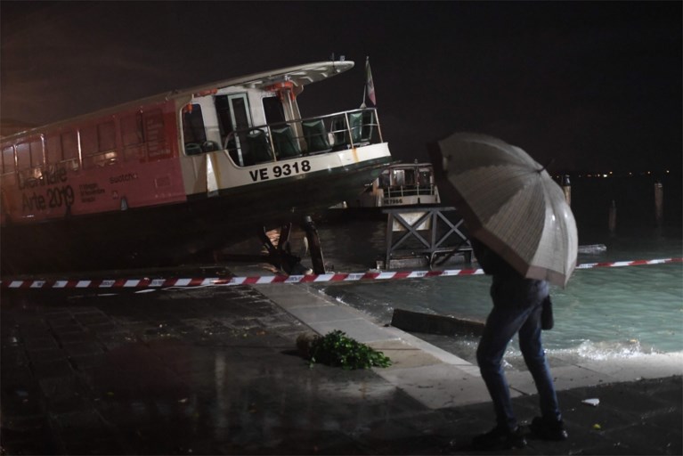 Venetië getroffen door hoogste waterpeil in 53 jaar