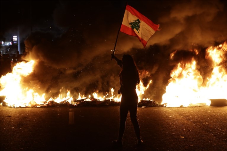 Man doodgeschoten bij protesten in Libanon