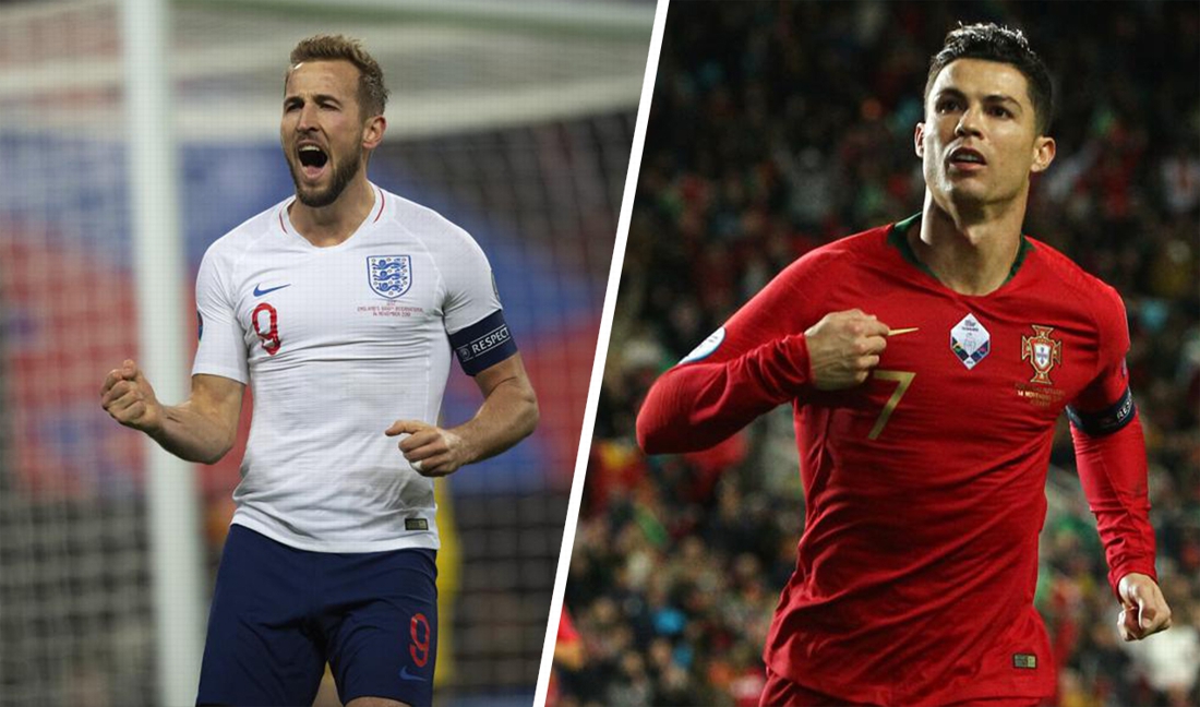 EK 2020. Hattricks voor Harry Kane en Cristiano Ronaldo ...