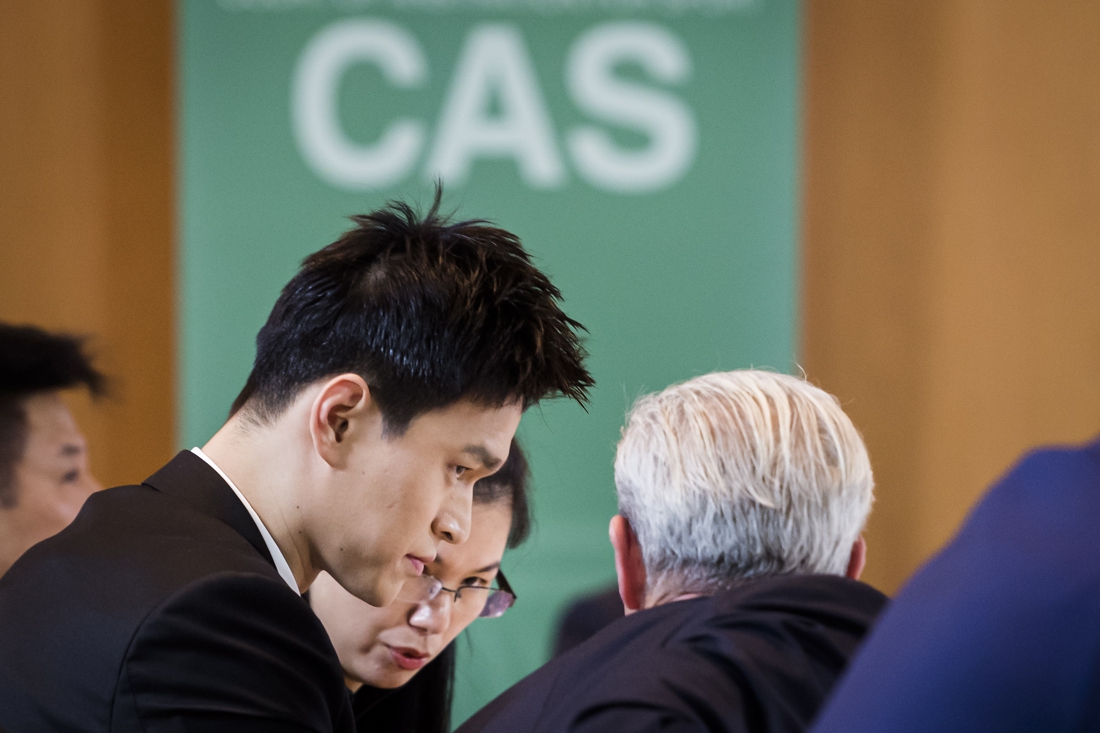 Chinese zwemmer Sun Yang vecht bij TAS geldigheid dopingcontrole aan - De Standaard
