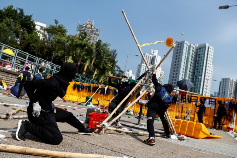 ‘De wapenfabrieken’ van de Hongkongse demonstranten
