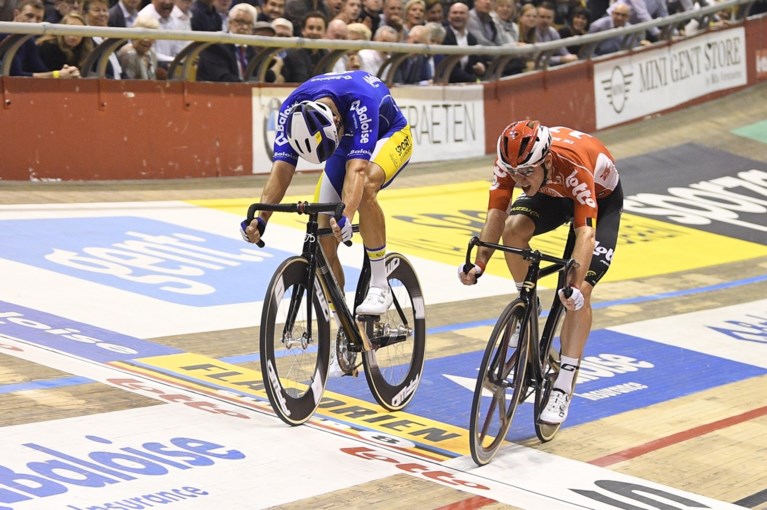 In de allerlaatste spurt: Kenny De Ketele en Robbe Ghys winnen spannende zesdaagse met halve wiellengte voorsprong