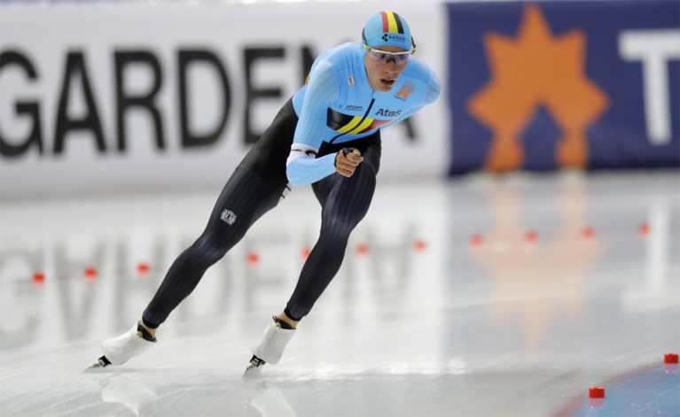 Bart Swings net buiten het podium in massastart op WB schaatsen in Minsk