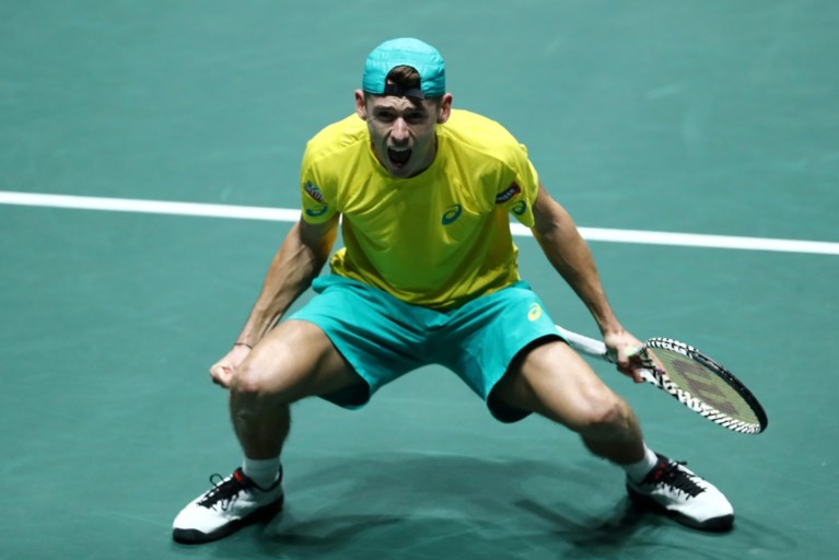 België uitgeschakeld in de groepsfase van de Davis Cup (ondanks opgave Australië in dubbelspel)