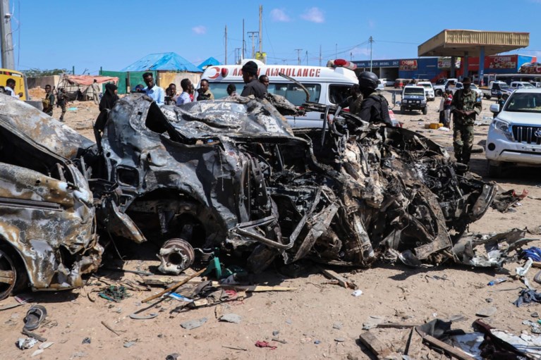 Meer dan 100 doden bij explosie bomauto in Mogadishu
