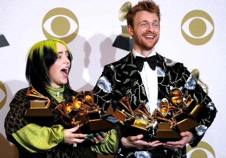 Billie Eilish grote winnaar op Grammy Awards De Standaard