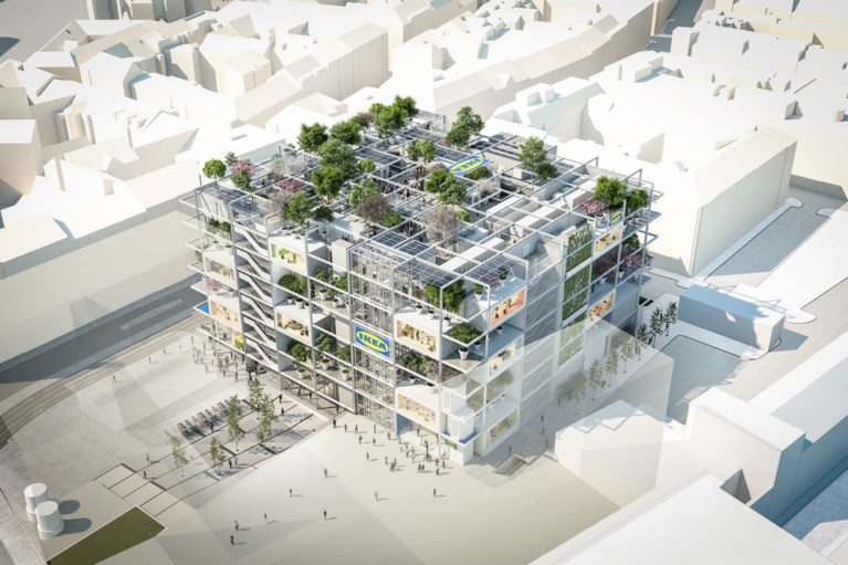 Ikea opent winkel zonder parkeerplaatsen
