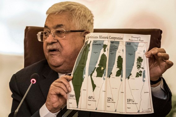 Palestijnse president Abbas knipt alle banden met Israël en VS door