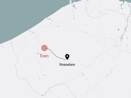 Achtervolging eindigt met ongeval in Esen