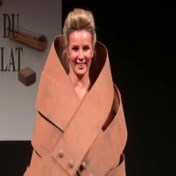 Chocolade en mode komen samen op de catwalk in Brussel