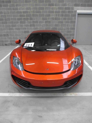 Financiën verkoopt McLaren-sportwagen voor 87.600 euro