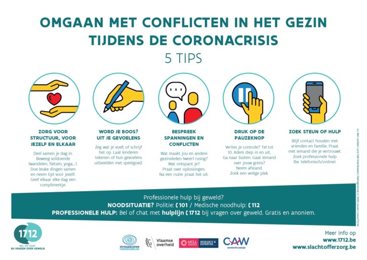 Vijf tips om te leren omgaan met conflicten in het gezin