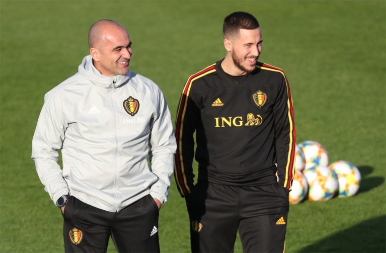 Roberto Martinez heeft goed nieuws over Eden Hazard, nieuw contract is nog niet in orde: “Ik blijf werken alsof ik er bij ben op het EK”