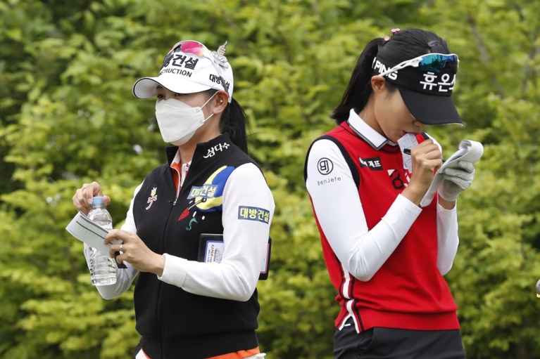 Eerste golftoernooi sinds lockdown zit erop in Zuid-Korea