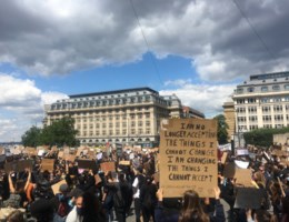 Black Lives Matter-protesten in verschillende Belgische steden vandaag