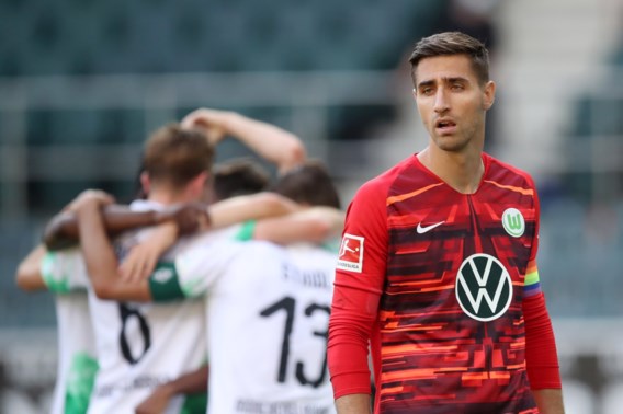 Koen Casteels lijdt met Wolfsburg pijnlijke nederlaag in Mönchengladbach