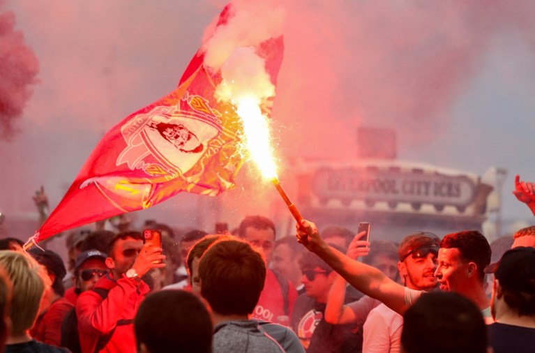 Liverpool veroordeelt titelvieringen supporters in volle pandemie