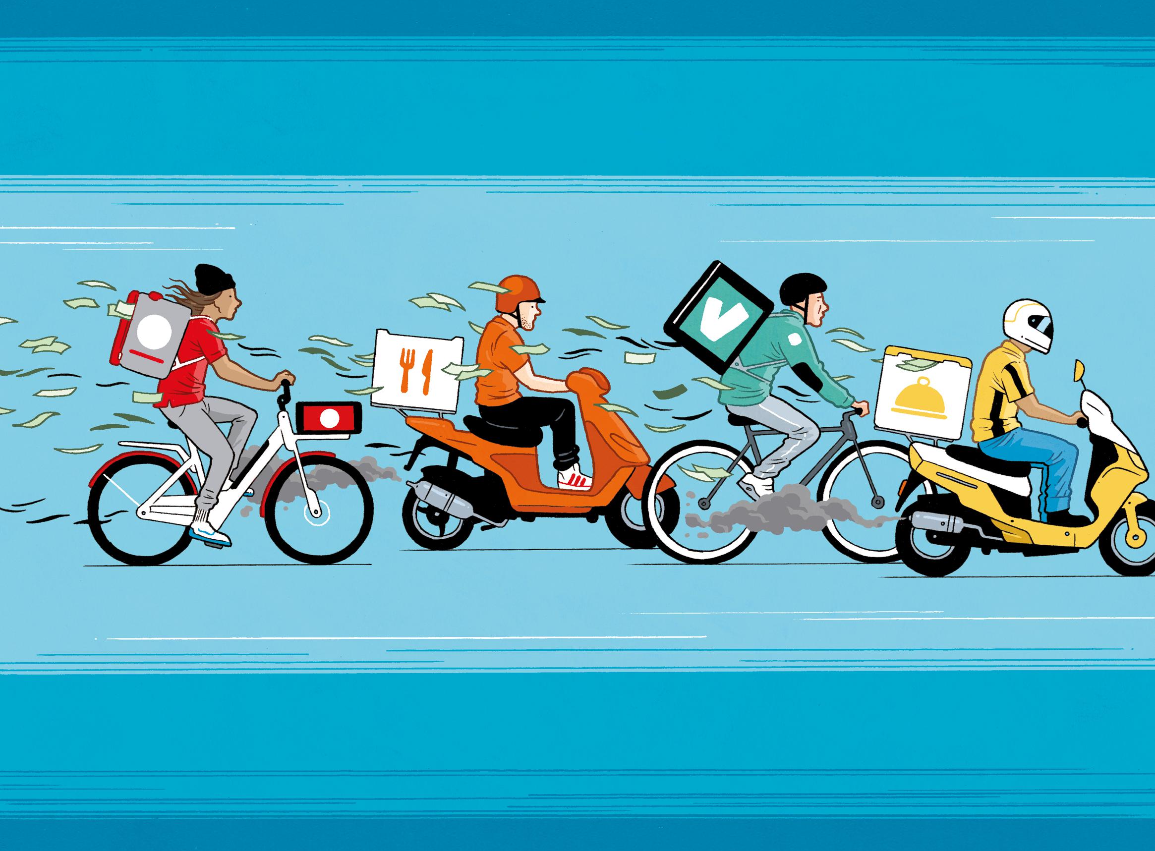 De prijs van bezorggemak