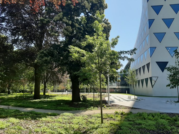Provinciehuis Antwerpen opent wandelpaden in tuin