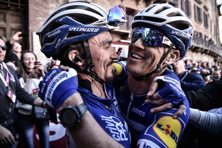 Julian Alaphilippe en Zdenek Stybar zijn speerpunten van Deceuninck - Quick-Step in Strade Bianche