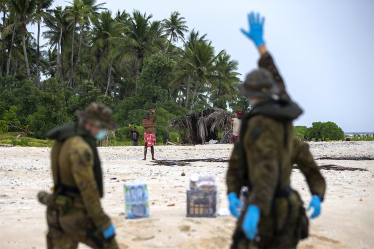 Schipbreukelingen gered dankzij ‘SOS’ op strand