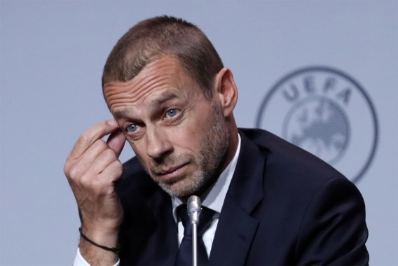 UEFA-voorzitter Aleksander Ceferin ziet geen toekomst voor ...
