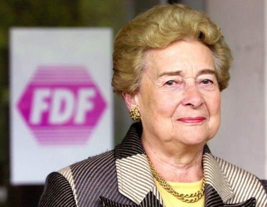 Antoinette Spaak, eerste vrouwelijke partijvoorzitter van ons land, overleden 