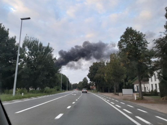 Zware brand in garage Hyundai in Geraardsbergen