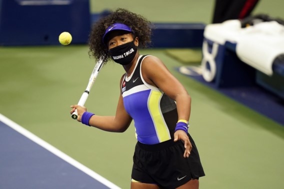Naomi Osaka zet Black Lives Matter-protest voort op het tenniscourt