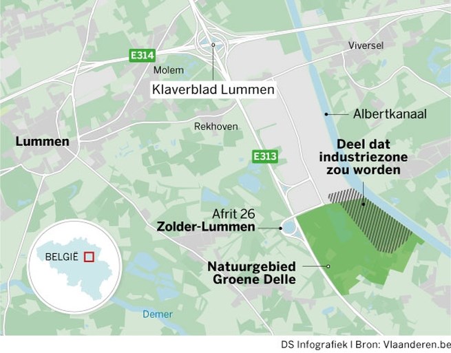 Demir veegt gewestelijk uitvoeringsplan van tafel voor behoud natuurgebied Groene Delle