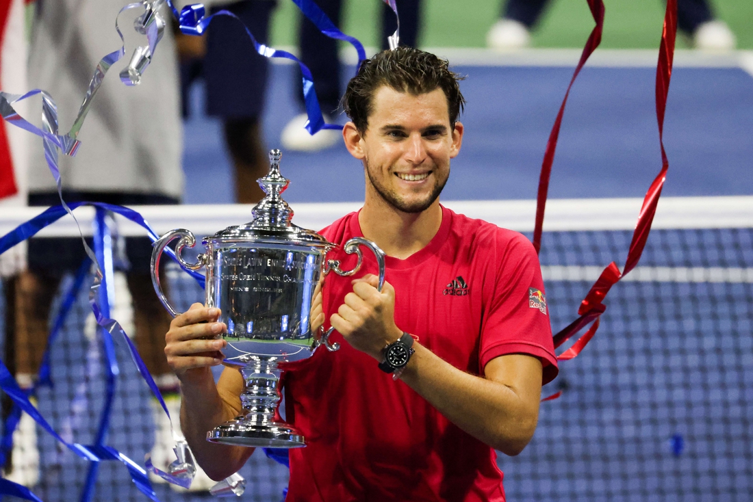 US Open: Dominic Thiem mankend naar eerste major in bizarre finale
