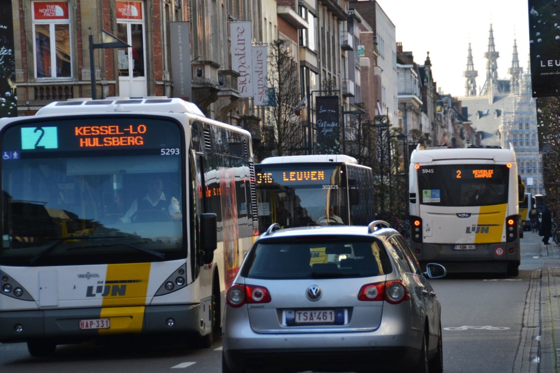 Ook verdrievoudigen geluid Minder bussen door centrum Leuven en beter aanbod vanaf 2022 | De Standaard  Mobile