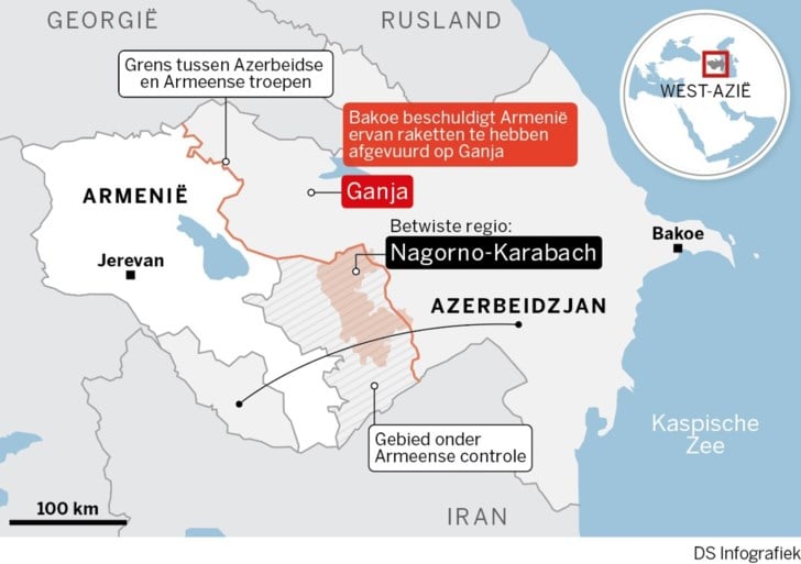Conflict Nagorno Karabach Escaleert Verder We Jagen Hen Op De Standaard Mobile