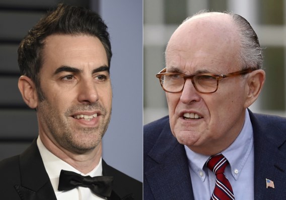 Nieuwe Borat-film brengt advocaat Trump in netelige ...