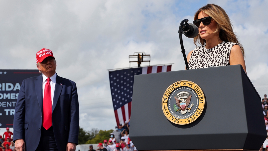 Melania Trump: ‘We are a land of hope, not of fear o …