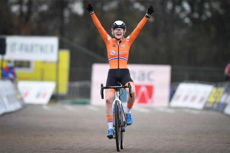 Weer goud voor oranje: Puck Pieterse kroont zich tot Europees beloftekampioene