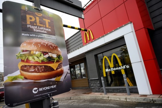 McDonald’s test eigen plantaardige burger uit
