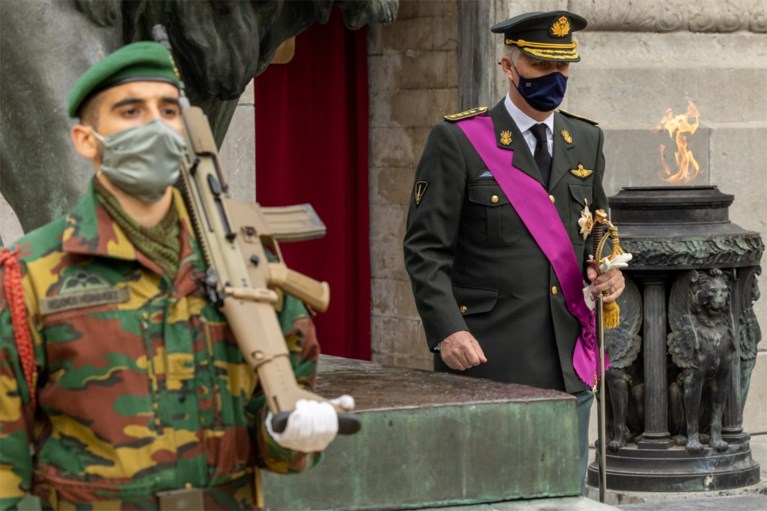 Koning herdenkt Wapenstilstand aan Congreskolom in Brussel, premier De Croo woont eerbetoon bij aan de Menenpoort