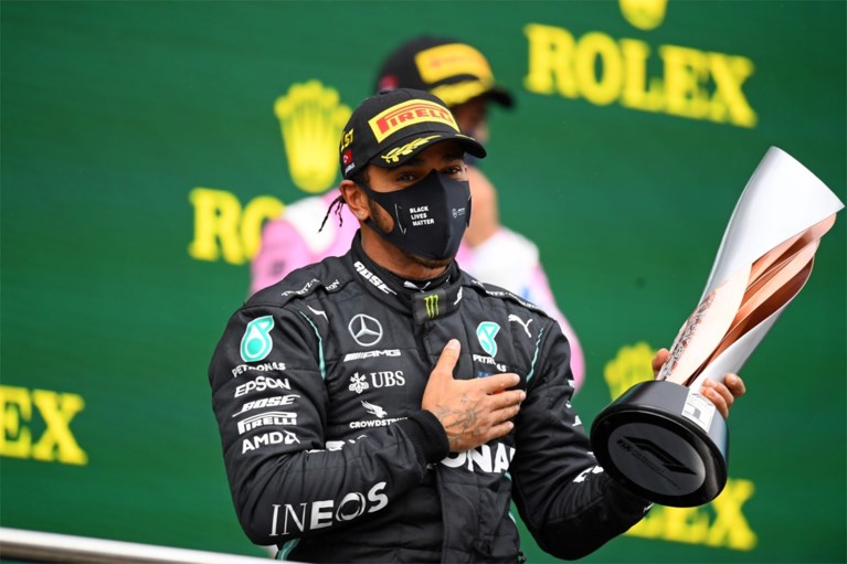 Hamilton wint spectaculaire GP Turkije en pakt zevende wereldtitel