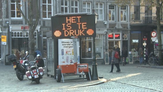 Code rood in Maastricht, ‘mede door shoppende Belgen’