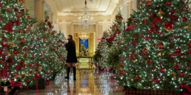 Melania Trump hult Witte Huis voor (voorlopig) laatste keer in kerstsfeer