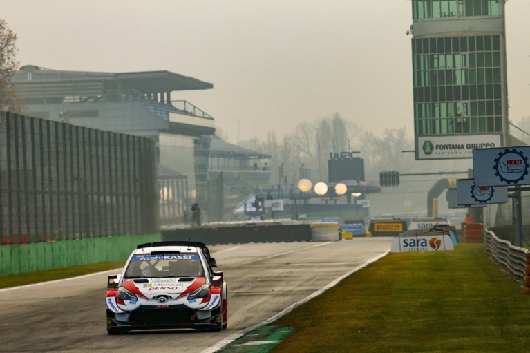 Dani Sordo leidt in Rally van Monza, Elfyn Evans op titelkoers