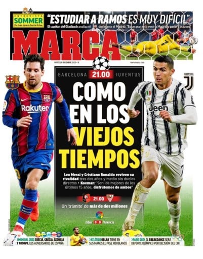 Trainers van Barcelona en Juventus willen niet kiezen tussen Messi en Ronaldo: “Onmogelijk”