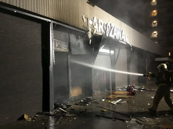 Explosie in supermarkt in Tilburg