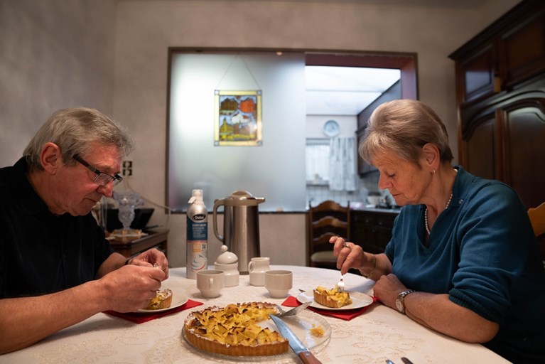 Nieuwe routines: Liliane herbeleeft haar kinderjaren in de keuken