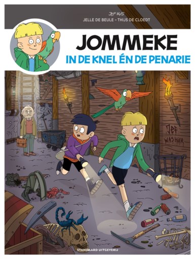 Jelle De Beule stuurt de fiscus langs bij Jommeke
