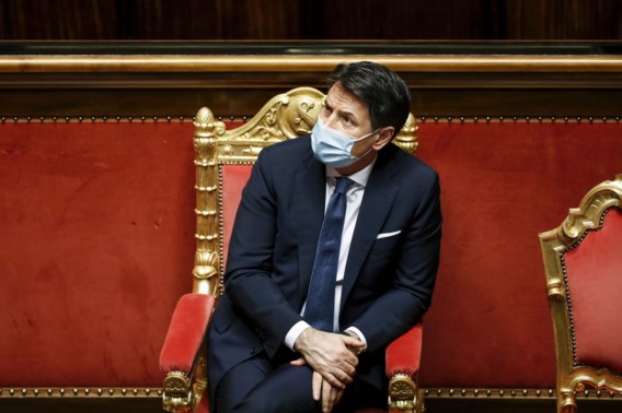 Italiaanse regering Conte blijft nipt overeind