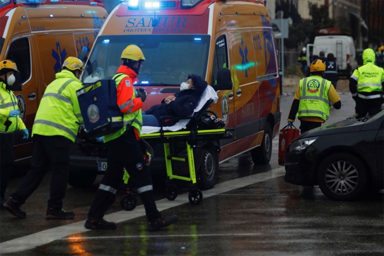 Balans van gasexplosie in Madrid loopt op tot vier doden